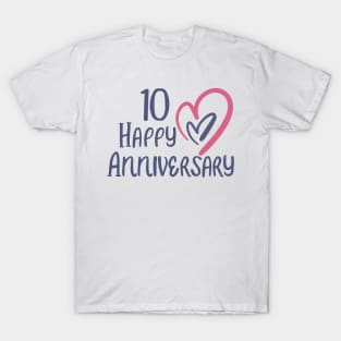 10th anniversary gifts T-Shirt